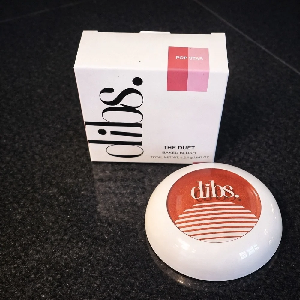 Dibs - The Duet Baked Blush in Pop Star